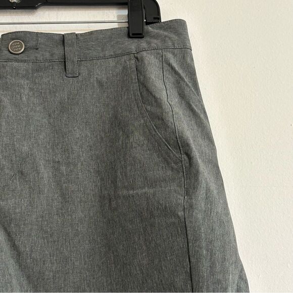 FreeFly Hybrid Short II Heathered Graphite 7" Size 32 Casual Performance - Picture 4 of 10